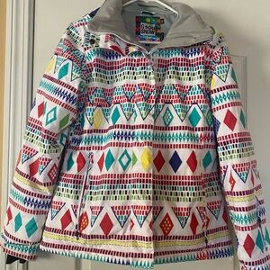 GSOU SNOW Women's Snow Coat Hooded Waterproof Windproof size XS